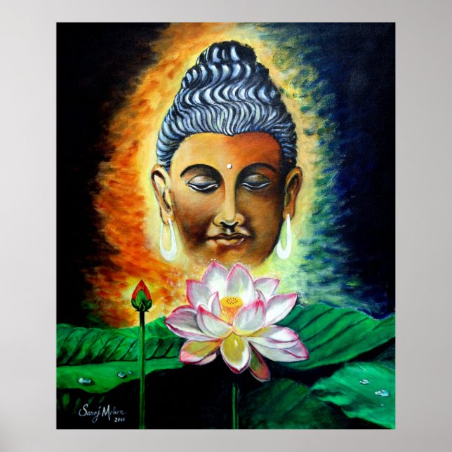 lord buddha poster (Front)