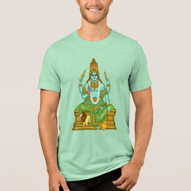 Lord Budh T-Shirt Tri-Blend Shirt (Front)