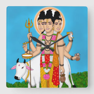 Lord Dattatreya Clock