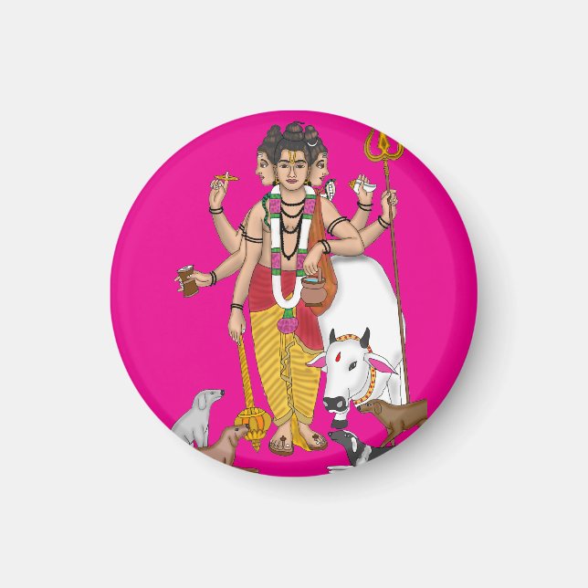 Lord Dattatreya  Magnet (Front)