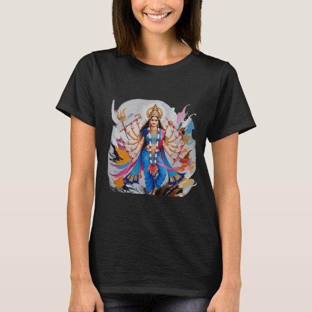 Lord Durga: Power & strength  T-Shirt (Front)