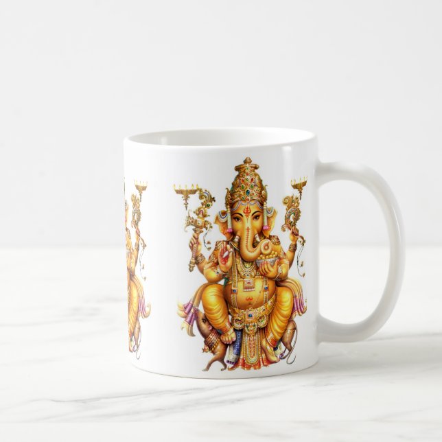 LORD GANESH HINDU GOD COFFEE MUG (Right)
