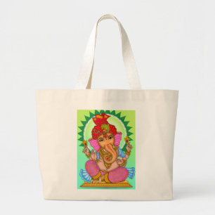 Lord Ganesha Canvas Tote Bag