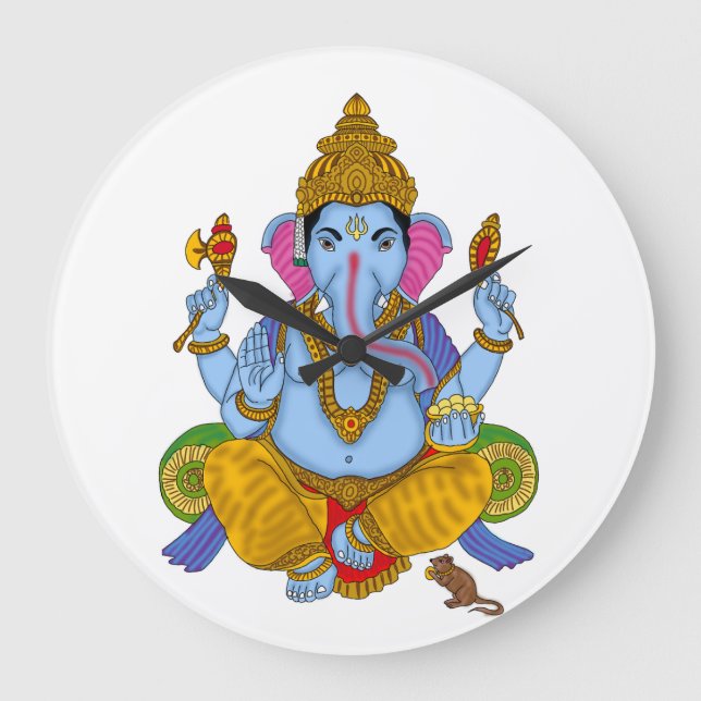 Lord Ganesha Clock (Front)