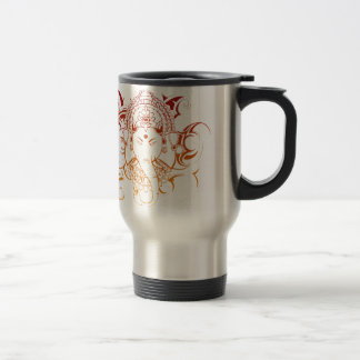 Lord Ganesha India Yoga Meditation Spirituality Travel Mug