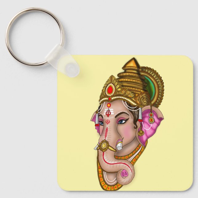 Lord Ganesha Keychain (Front)