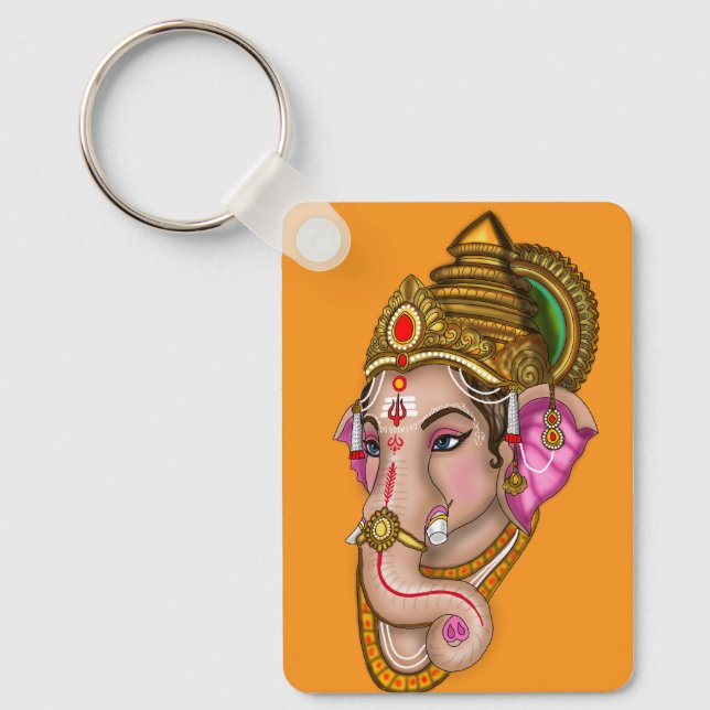 Lord Ganesha Keychain (Front)