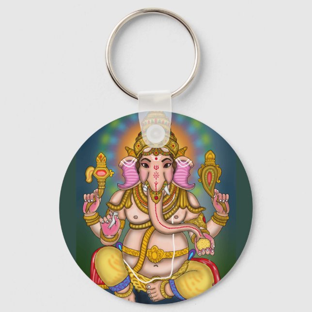 Lord Ganesha Keychain (Front)
