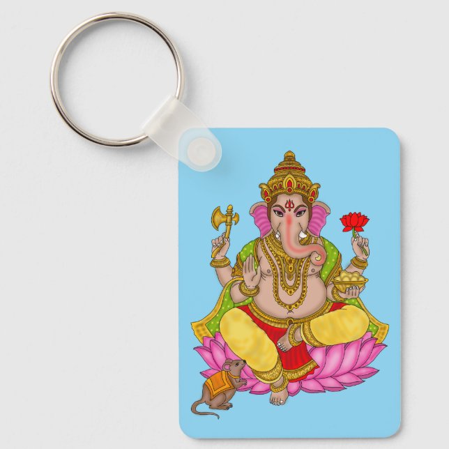 Lord Ganesha Keychain (Front)
