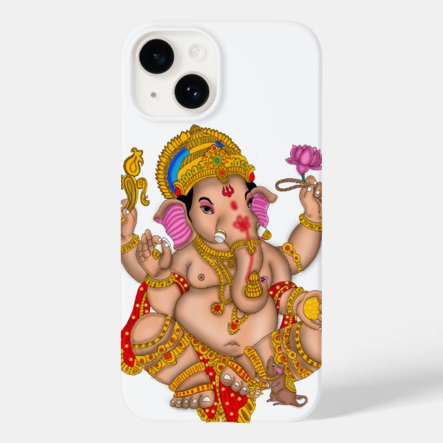 Lord Ganesha Phone Case (Back)