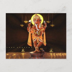 Lord Ganesha Postcard