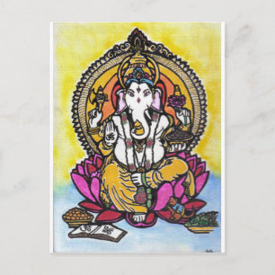 Lord Ganesha Postcard