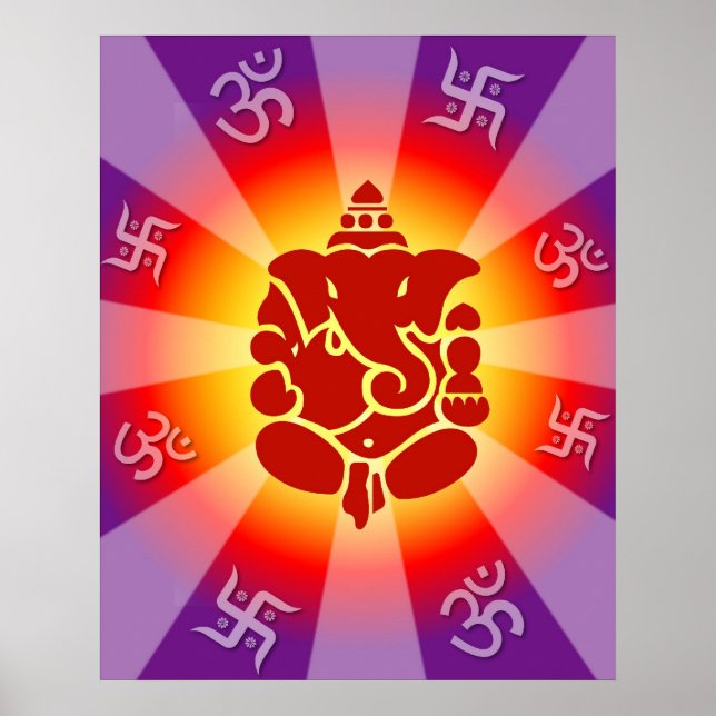Lord Ganesha Poster (Front)