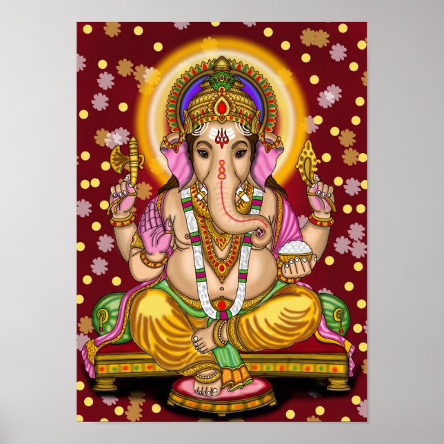 Lord Ganesha  Poster (Front)