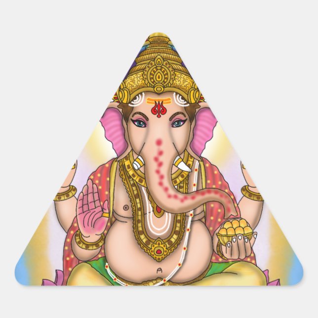Lord Ganesha Stickers (Front)