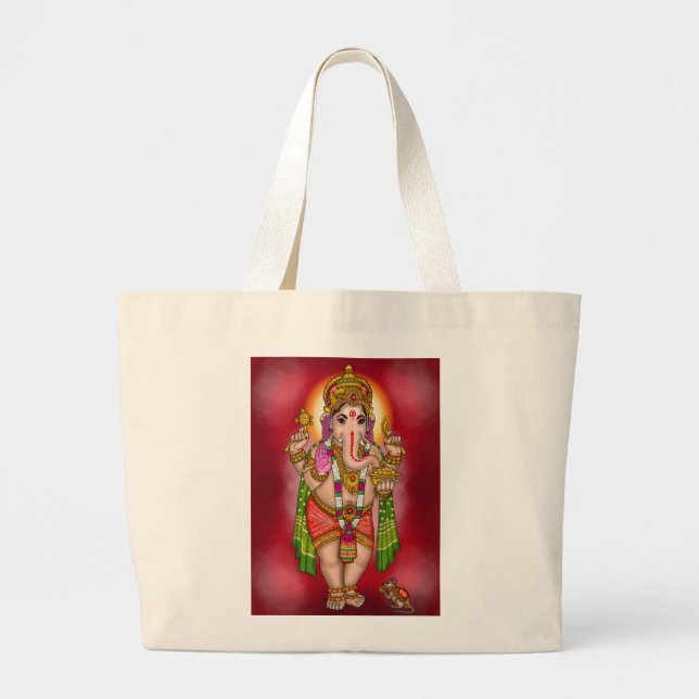 Lord Ganesha Tote Bag (Front)