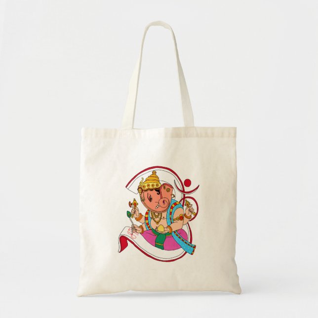 Lord Ganesha Tote Bag (Front)