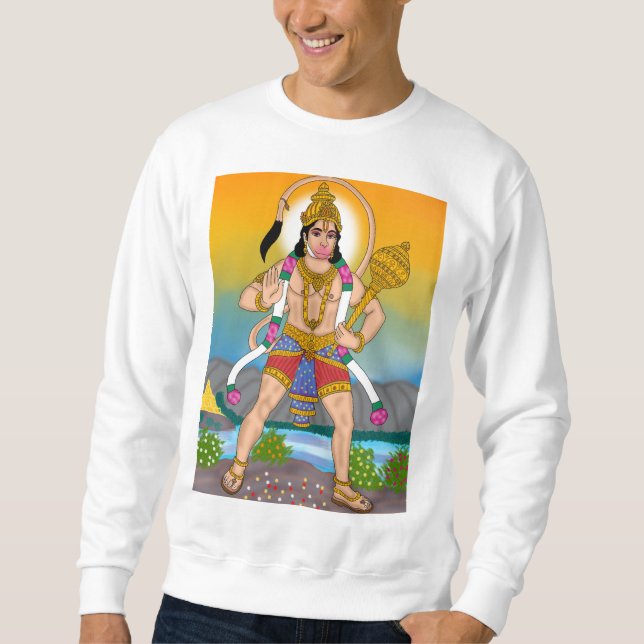 Lord Hanuman Hoodie (Front)