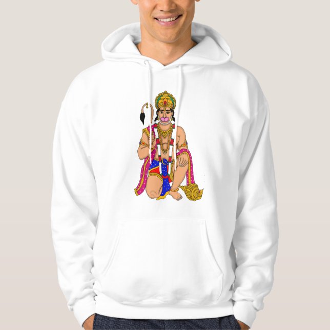 Lord Hanuman Hoodie (Front)