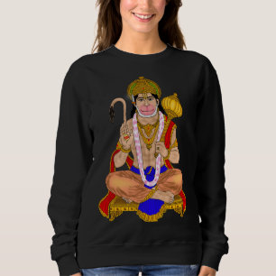 Lord Hanuman Hoodie – Winter Wear & Spiritual Fash