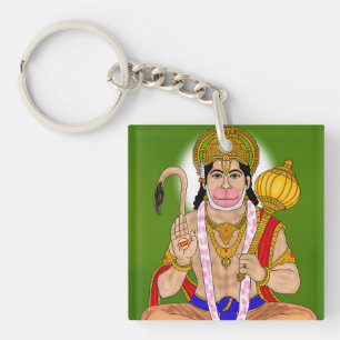 Lord Hanuman Keychain