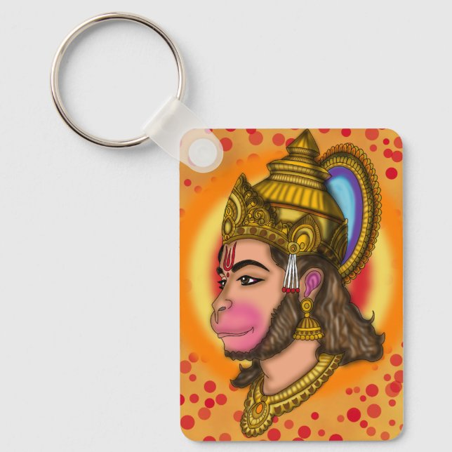 Lord Hanuman Keychain (Front)