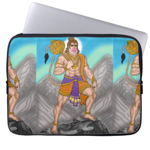 Lord Hanuman Laptop Cover
