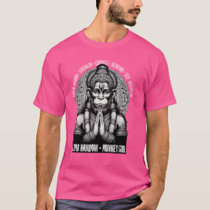 Lord Hanuman Monkey God Hindu Mythology T-Shirt