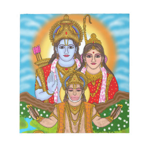 Lord Hanuman Notepad