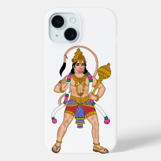 Lord Hanuman Phone Cover (Back)