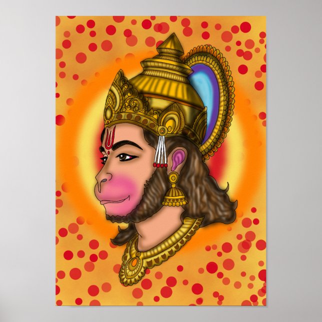 Lord Hanuman  Poster (Front)