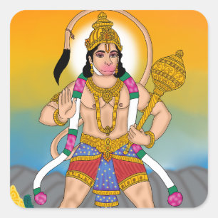 Lord Hanuman Sticker