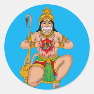 Lord Hanuman Sticker