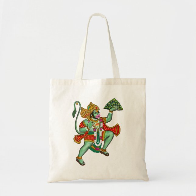 Lord Hanuman Tote Bag (Front)