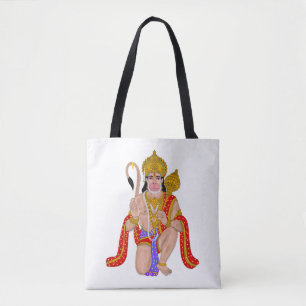 Lord Hanuman Tote Bag – Spiritual Everyday Carry