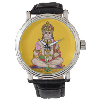 Lord Hanuman Wall Clock  Watch