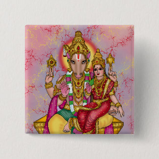 Lord Hayagriva Button