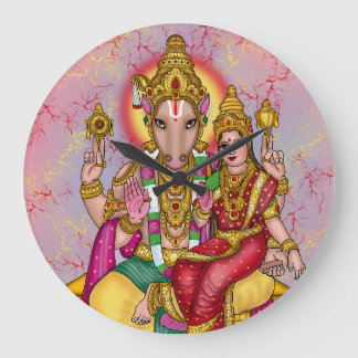 Lord Hayagriva Wall Clock