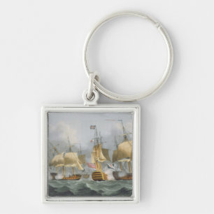 Lord Howe in the Queen Charlotte, Breaking the Ene Key Ring