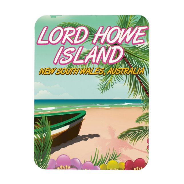 Lord Howe Island Australia Magnet (Vertical)