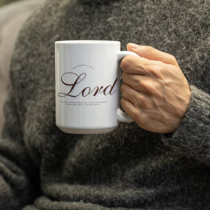 Lord is merciful than a mother coffee mug