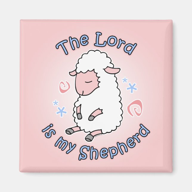 Lord Is My Shepherd Magnet (Front)