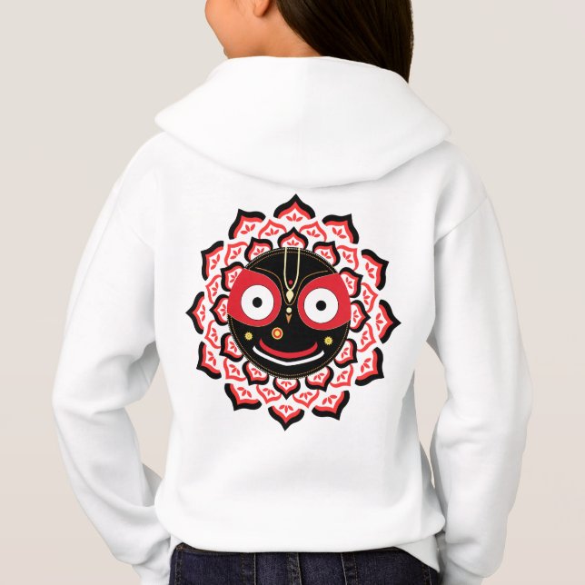 Lord Jagannath Face Chakra Hindu Deity (Back)