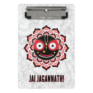 Lord Jagannath Face Chakra Hindu Deity Mini Clipboard