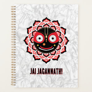 Lord Jagannath Face Chakra Hindu Deity Planner