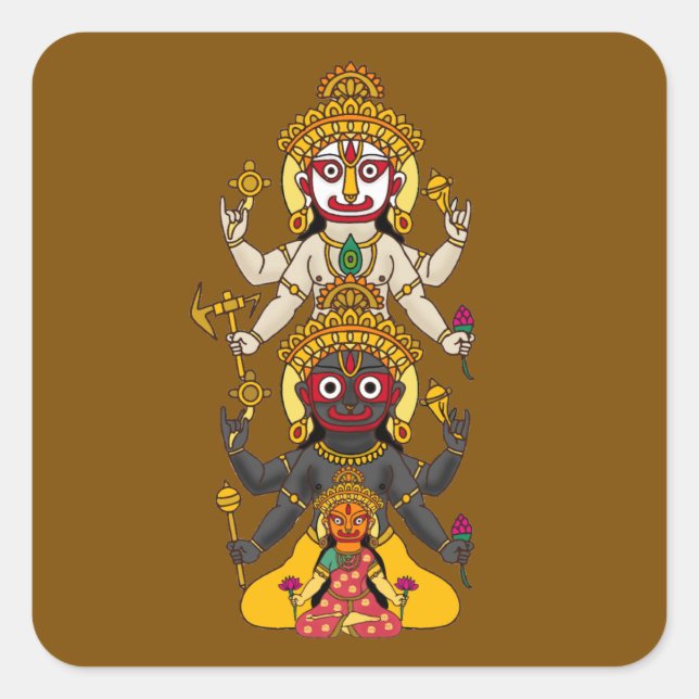 Lord Jagannath Sticker  (Front)