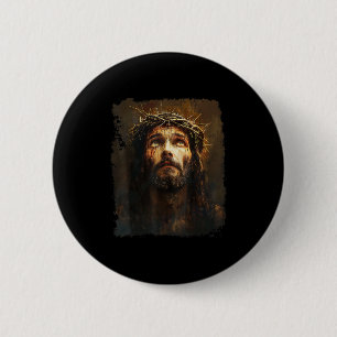 Lord Jesus Christ 6 Cm Round Badge