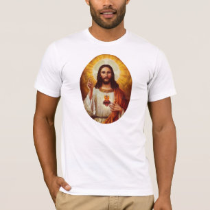 Lord Jesus Christ and the Sacred Heart T-Shirt