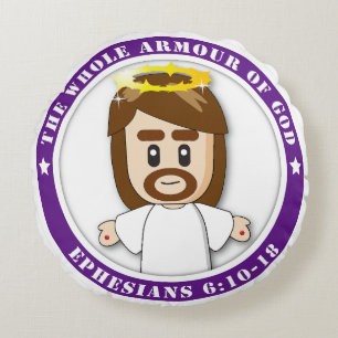 LORD JESUS Round Pillows