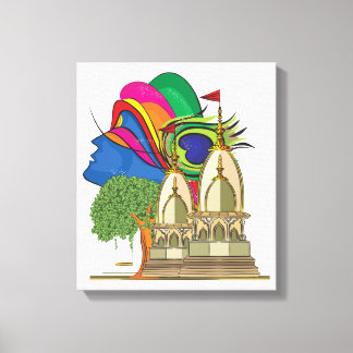Lord Krishna Canvas Print